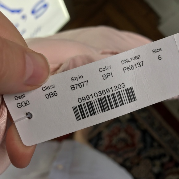 NWT JCrew 'Rory' strapless dress Millennial pink 6 - Picture 6 of 6